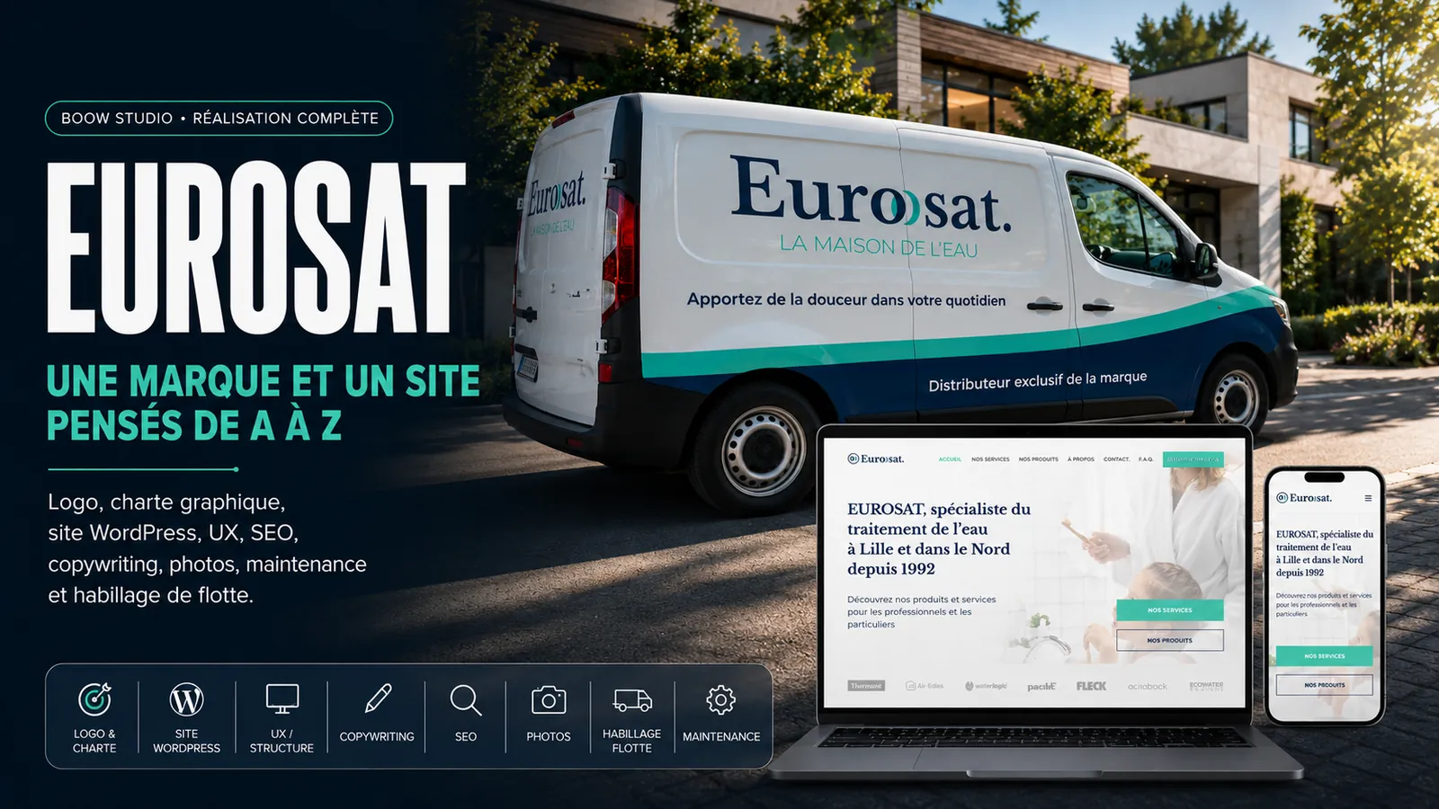 Eurosat — traitement de l'eau à Lille